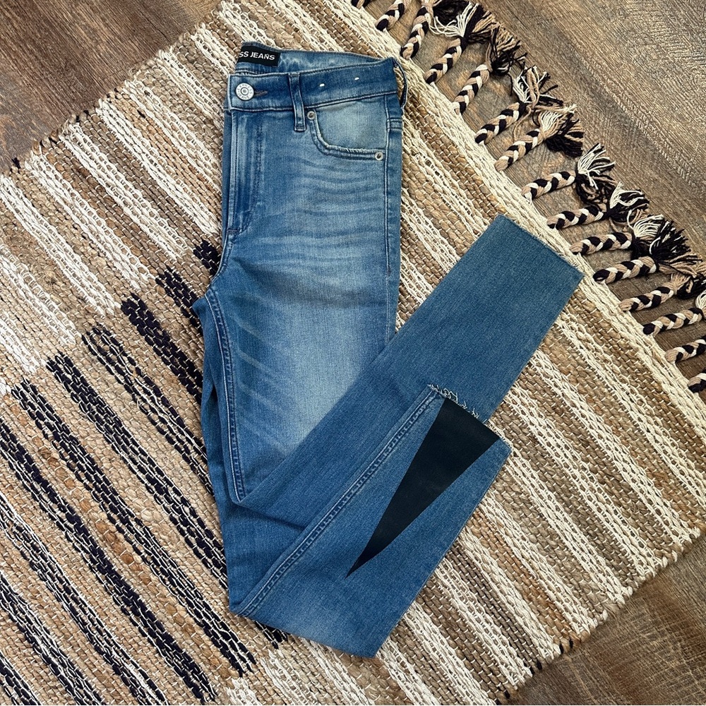☾ EXPRESS high waist ankle legging